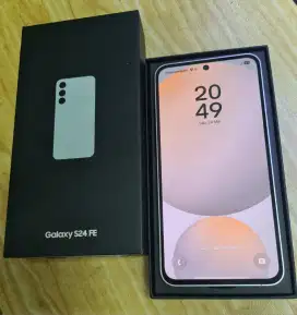 Samsung s24 FE 256gb fullset garansi on