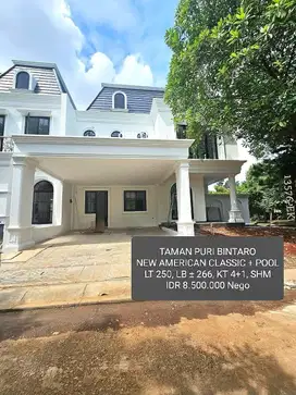 Rumah Hook Brand New Di Taman Puri Bintaro Jaya Sektor 9