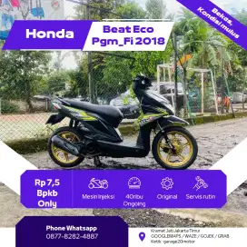 Honda Beat 110cc Eco Stnk Hilang Pgm Fi Tahun 2018