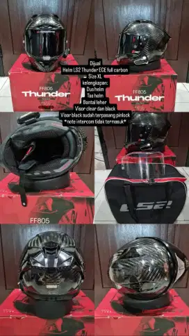 Helm LS2 Thunder Non FIM