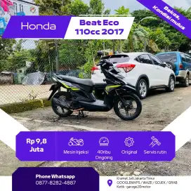 Honda Beat 110cc Eco Pgm Fi Tahun 2017