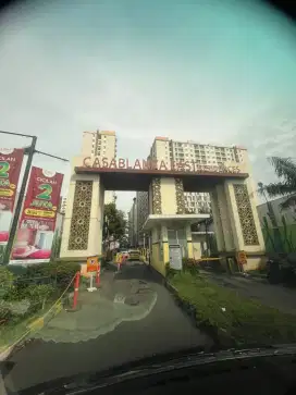 Dijual apartment Casablanca east Residen lantai 12