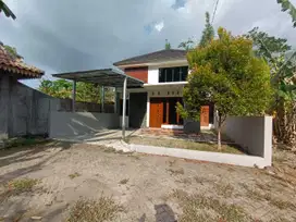 Dijual Rumah Baru Lokasi Seyegan dekat Pintu Tol Jogja Bawen 550jt NET