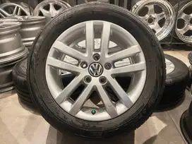Velg OEM VW Golf MK VI, R-16, Lebar 6.5 Pcd  5 x 112 + Ban