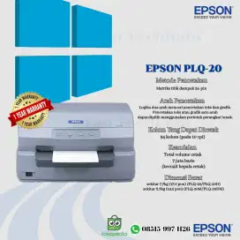 Printer passbook epson plq-20