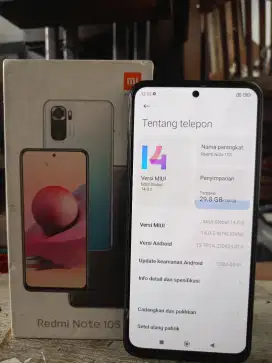 Redmi note 10s 6/128 Fullset