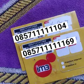 Nomor Cantik Indosat Hexa 1