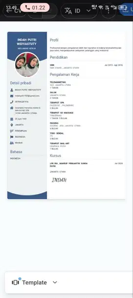 info loker yg gak ribet nanya di izinin suami atau nggk
