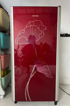Jual Kulkas Polytron 1 Pintu Merah Maroon