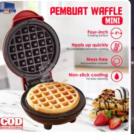 Loyang kue wafel keren & elegant
