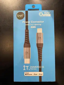 IT Power Connector - USB C to Lightning Cable 2m