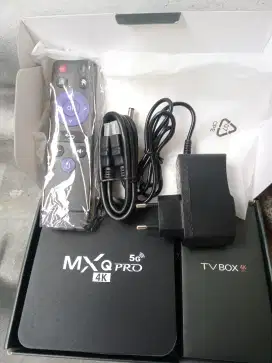 STB ANDROID MXQPRO OS 13 RAM 16GB ROM 512GB