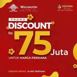 HOT PROJECT! Villa Baru Komplek WELLINGTON Jalan Suka Budi - Katamso