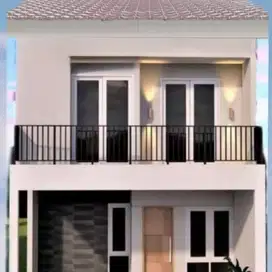 Rumah strategis bintara kota bekasi 1 km ke Jakarta Timur tol stasiun