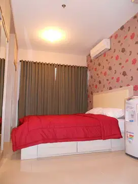 Dijual Studio Cervino Village Furnished Lantai Sedang