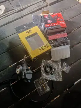 Karbu PE 24 CPO Gen2 original dan aki YTZ5S Original baru