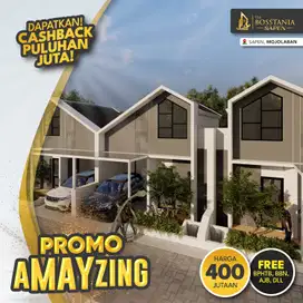 Cashback khusus untuk mahasiswa ! Rumah Skandinavian 5 menit ke UNS