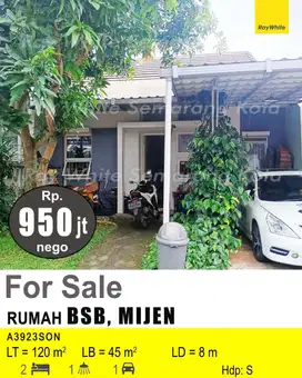 DIJUAL RUMAH DI BSB MIJEN A3923