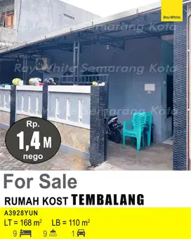 DIJUAL RUMAH KOST DI TEMBALANG A3928