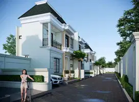 Rumah american 2 lantai jogja