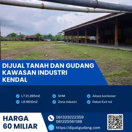 Dijual Aset Industri Lengkap 2,1 Hektar di Kendal – Siap Operasional,