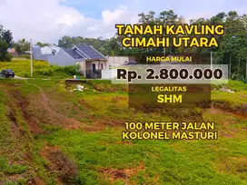 Pre Launching! Kavling 100an m2 di Kolmas Cimahi
