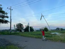 dijual tanah murah kota malang luas 72 m