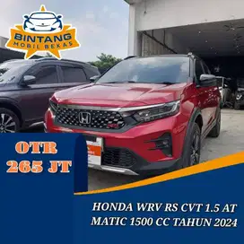 HONDA WRV RS CVT 1.5 AT AUTOMATIC 1500 CC BENSIN TAHUN 2024