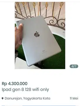 Ipad gen 8 128gb resmi ibox