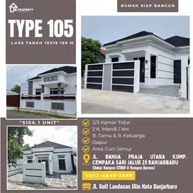 Rumah type besar dekat perkantoran