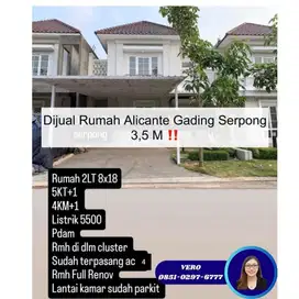 PALING MURAH DIKELASNYA ALICANTE GRANADA CUMA 3MAN 8X18