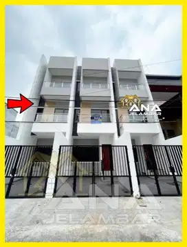 ANA RUMAH BARU 4.33X20M² DI KAVLING POLRI JELAMBAR ra
