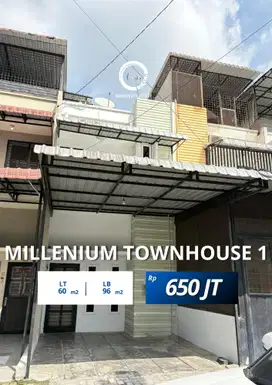 Dijual Murah Rumah Jalan Bakti Luhur Komplek Millenium Townhouse 1