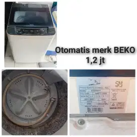 Mesin cuci otomatis bekas bergaransi