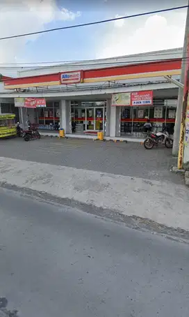 Dijual Alfa Mart Regular Klaten,Jateng Samping SPBU