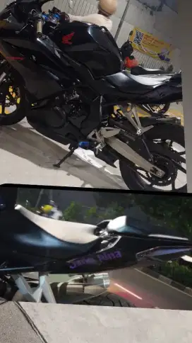 Cbr 250 cc warna hitam