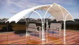 Kanopi membrane super mewah