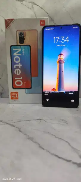 Redmi note 10 pro 8/128 no minus masih segel orian like new
