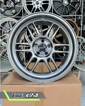 Velg Enkei Rpf1 Ring 17 lebar 8
PCD. 5X114.3 ET. 40 Hyperblack