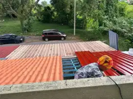 Perbaikan atap bocor tukang bangunan pasang rangka atap baja dll