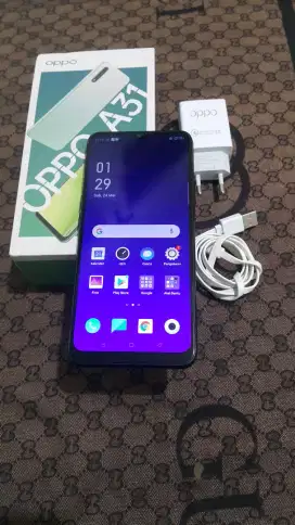 OPPO A31 6/128GB lengkap