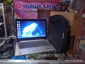 Dijual laptop lenovo ideapad 330 ram 4gb ssd 256+500gb windows 11