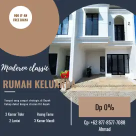 Perumahan modern classic di kota depok