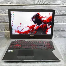 Asus G752 Y ROG Core i7-6700HQ Ram 64gb SSD 512gb +HDD 1tb VGA Nvidia