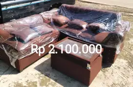 Harga termurah Sofa L kancing