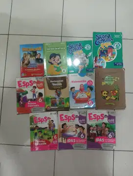 Dijual buku pelajaran SD kelas 3 4 5 6