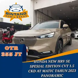 HONDA NEW HRV SE CVT 1.5 L CKD AT MATIC 1500 CC TAHUN 2023 PANORAMIC