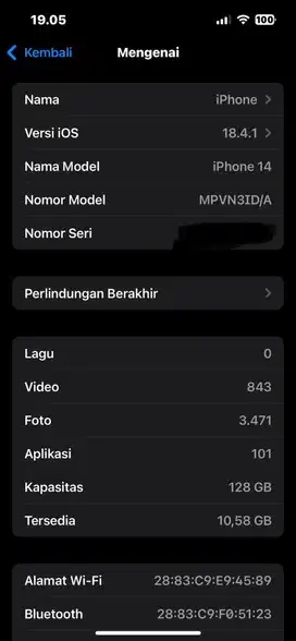Iphone 14 128 resmi digimap/ibox bukan inter ya