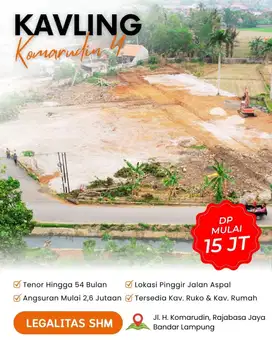 Tanah Kavling Rajabasa