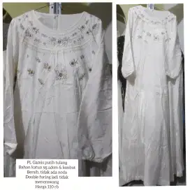 Gamis Putih Tulang